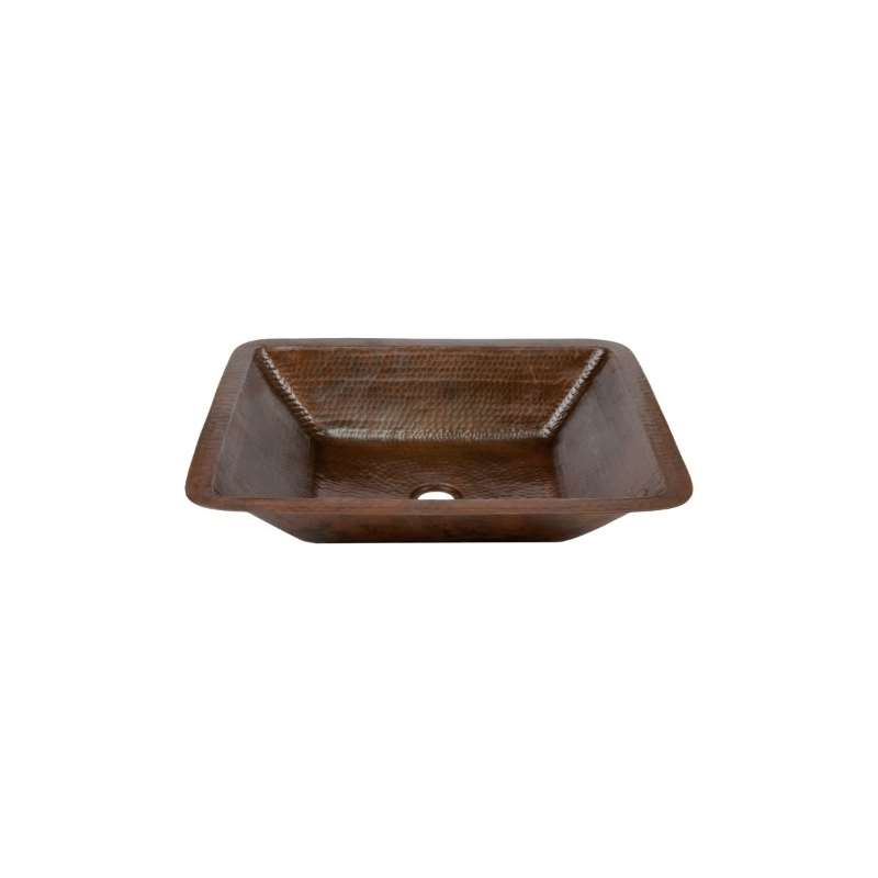 LREC19DB Hammered Bathroom Sink, Oil Rubbed Bronze