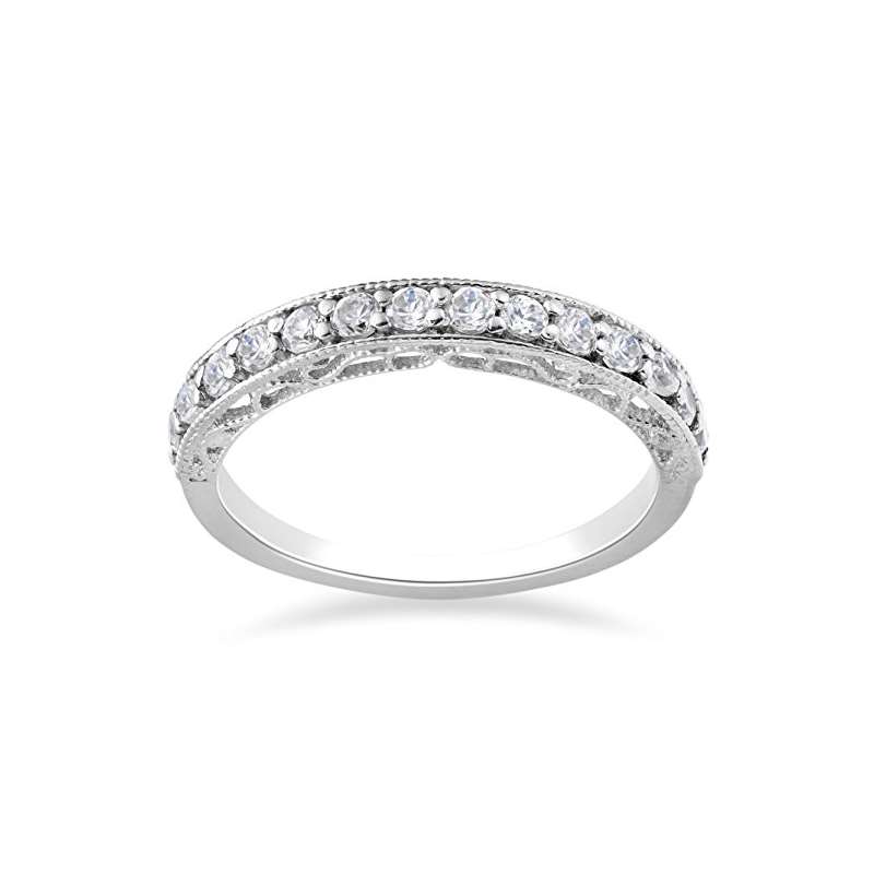 1/2 Ct Vivian Lab Grown Diamond Wedding Ring 14K W