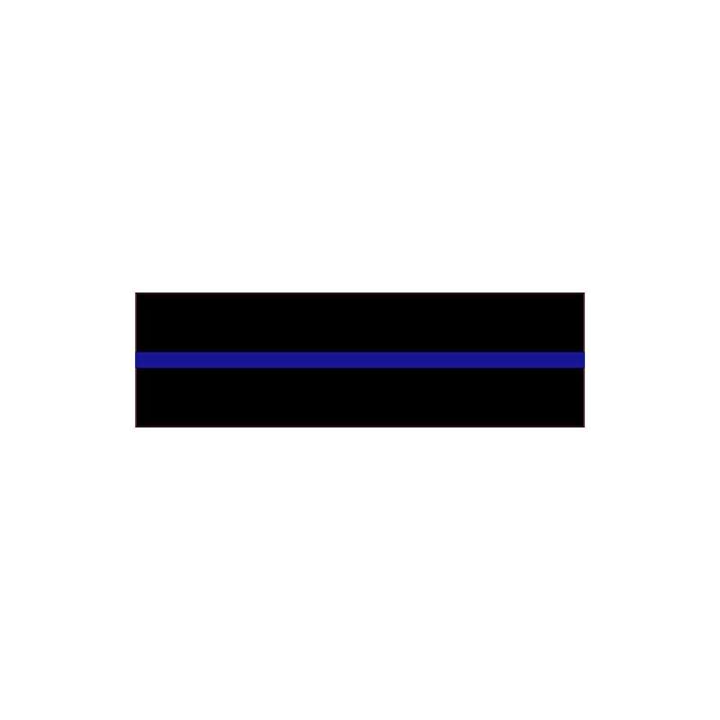 10In X 3In Blue Lives Matter Sticker Line Stickers