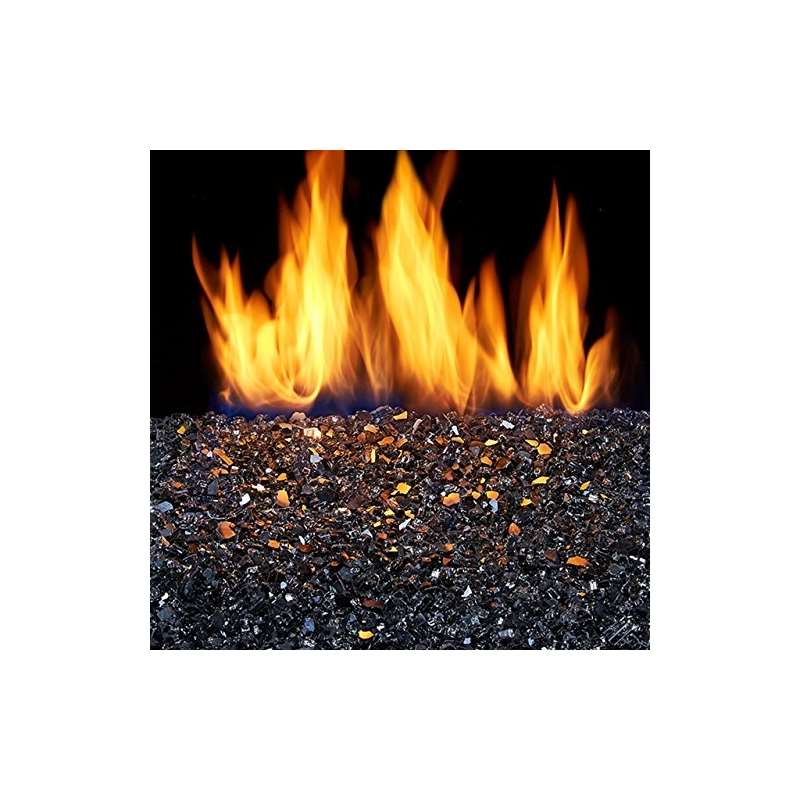 Vented Fire Glass Burner - 24In., 65,000 BTU, Natu