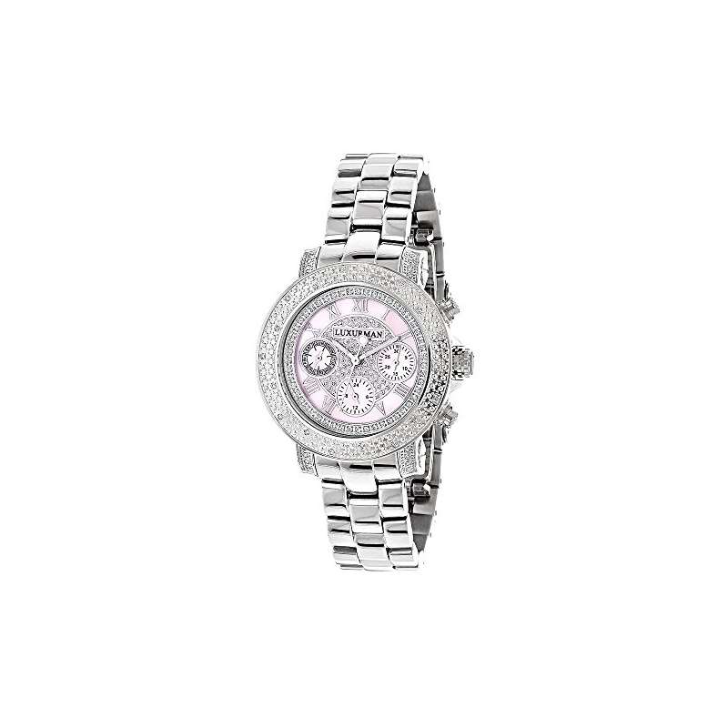 Ladies Diamond Watch 0.30Ct Pink